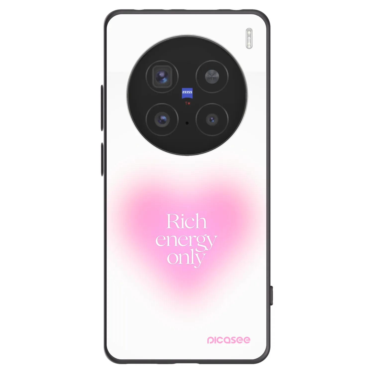 Picasee silikonový černý obal pro Vivo X200 Pro - Rich Energy