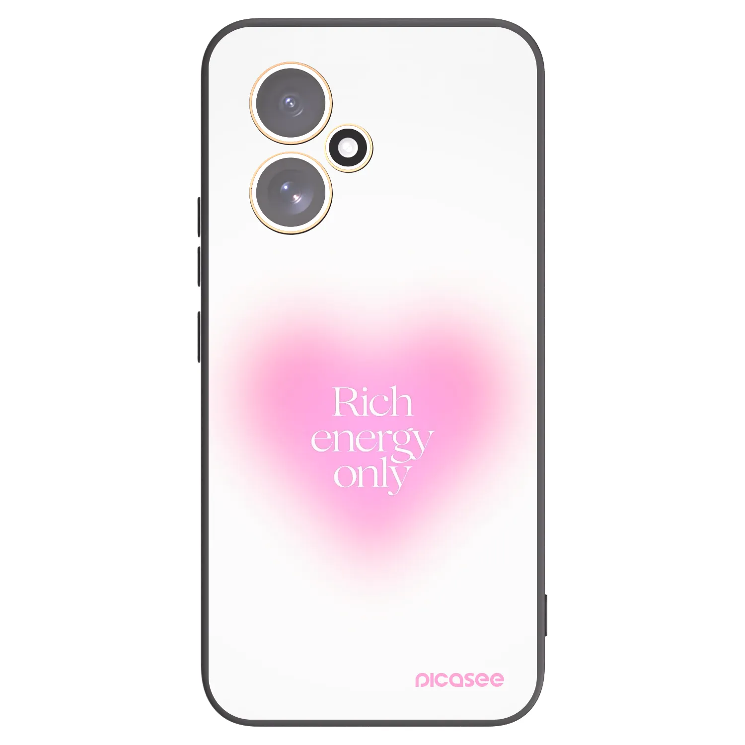 Picasee silikonový černý obal pro Honor 400 5G - Rich Energy