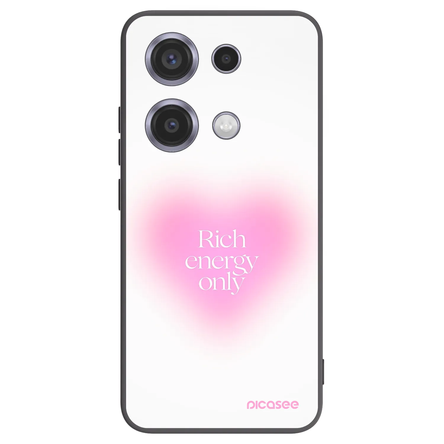 Picasee silikonový černý obal pro Xiaomi Redmi Note 14S - Rich Energy