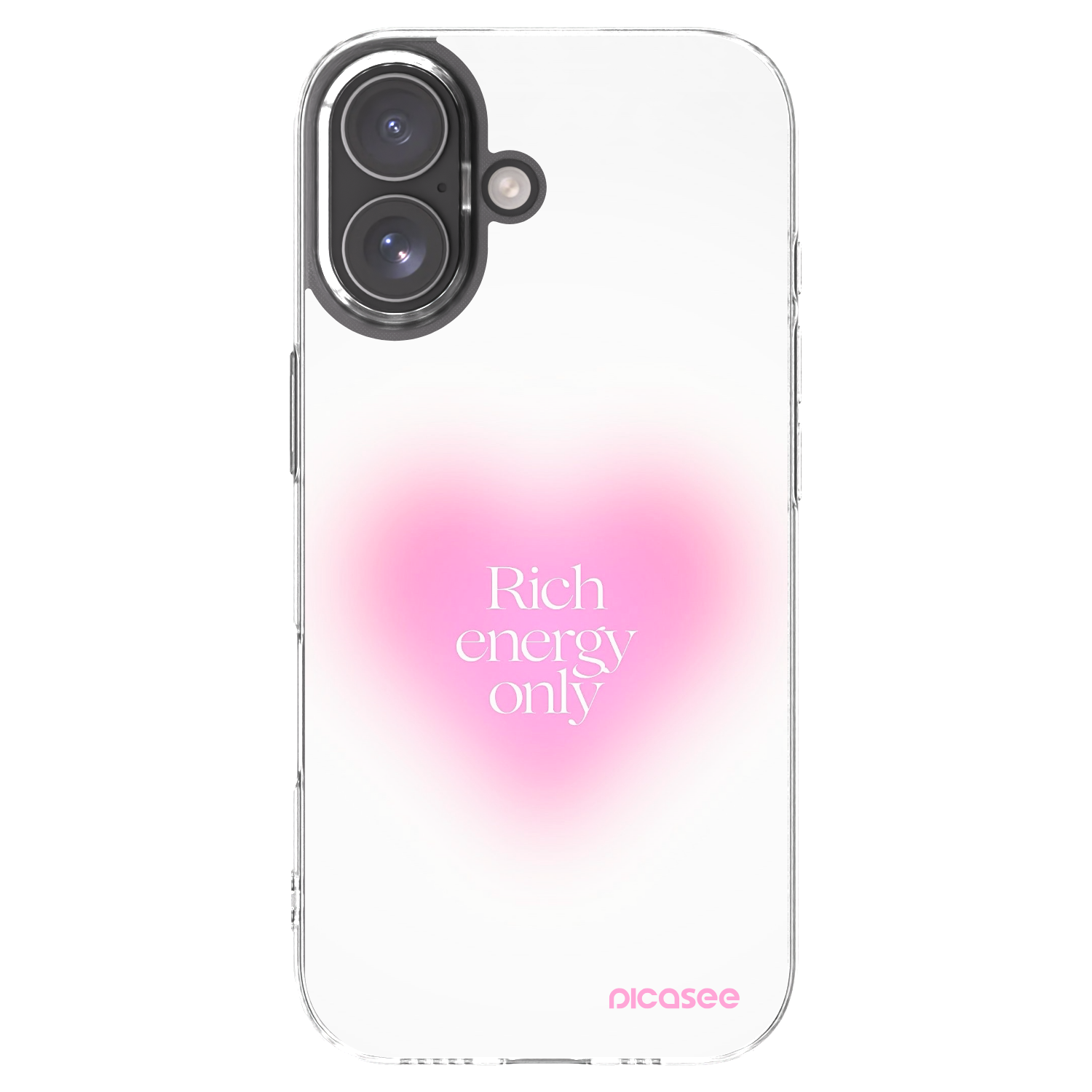 Picasee silikonový průhledný obal pro Apple iPhone 17 - Rich Energy
