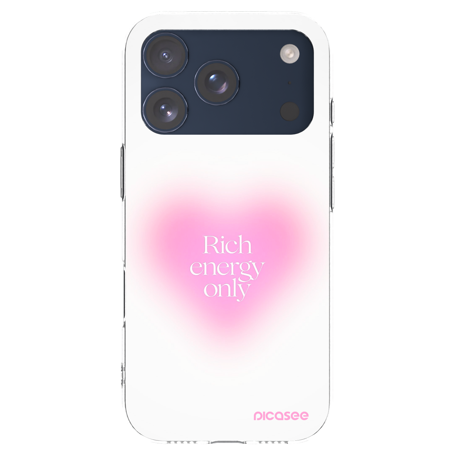 Picasee silikonový průhledný obal pro Apple iPhone 17 Pro - Rich Energy