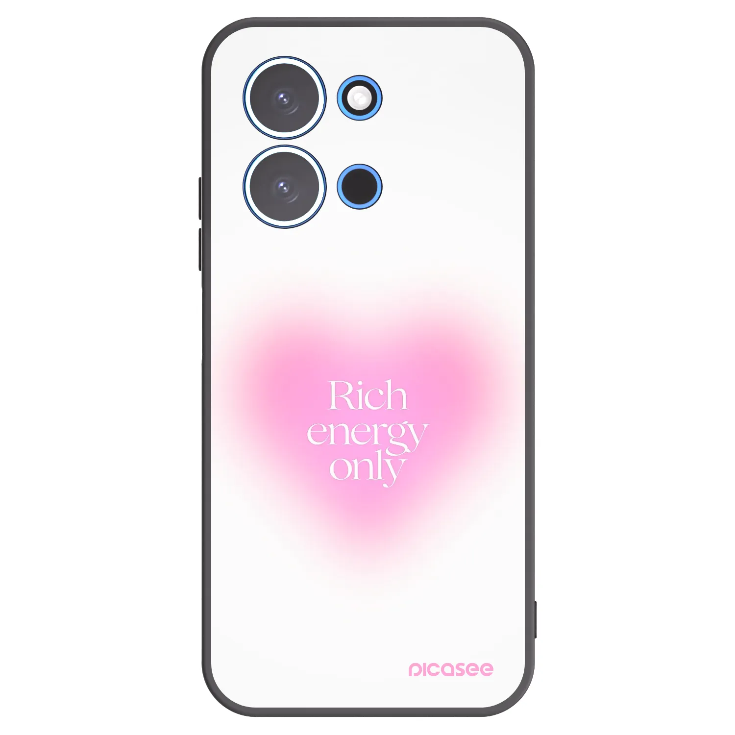 Picasee silikonový černý obal pro Xiaomi Redmi 15C 4G - Rich Energy