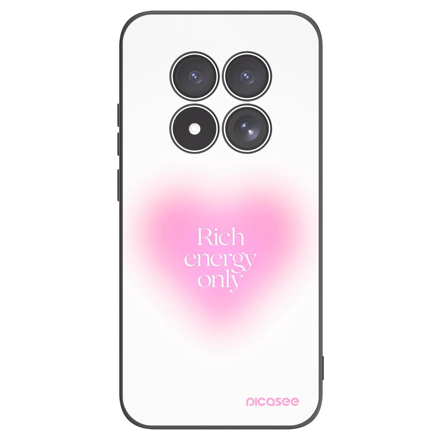Picasee silikonový černý obal pro Xiaomi Redmi Note 15 Pro 4G - Rich Energy