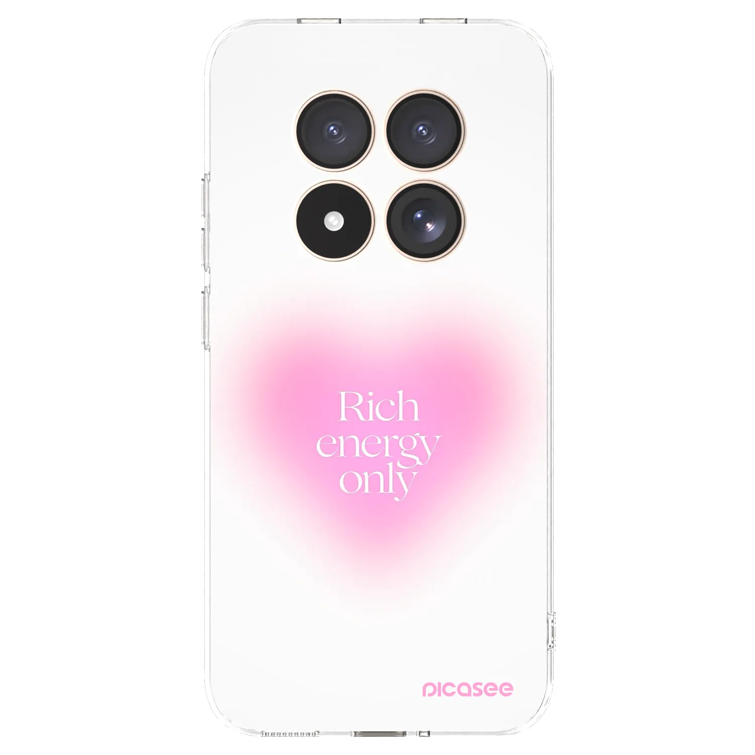 Picasee silikonový průhledný obal pro Xiaomi Redmi Note 15 Pro 4G - Rich Energy