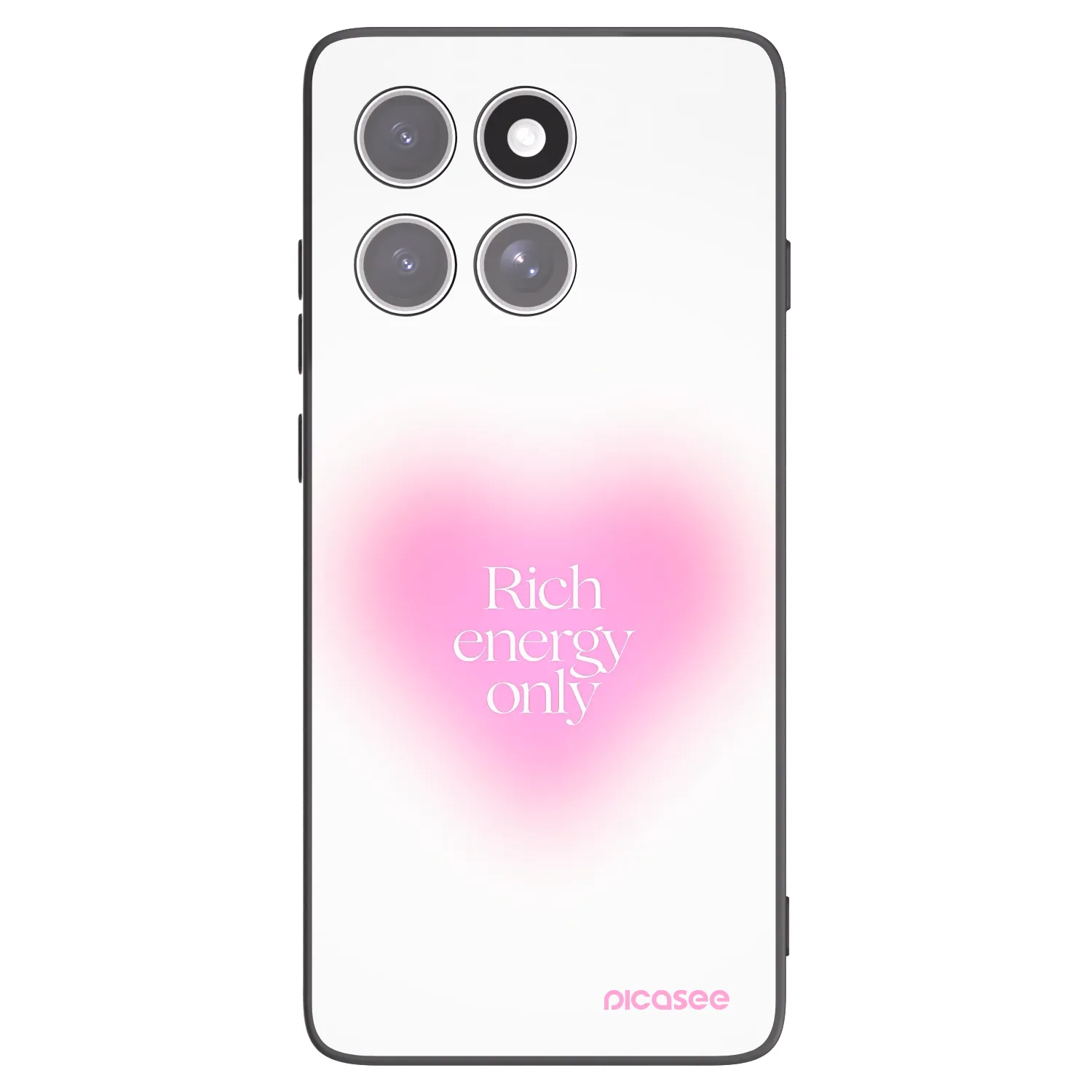 Picasee silikonový černý obal pro Motorola Edge 60 Fusion - Rich Energy
