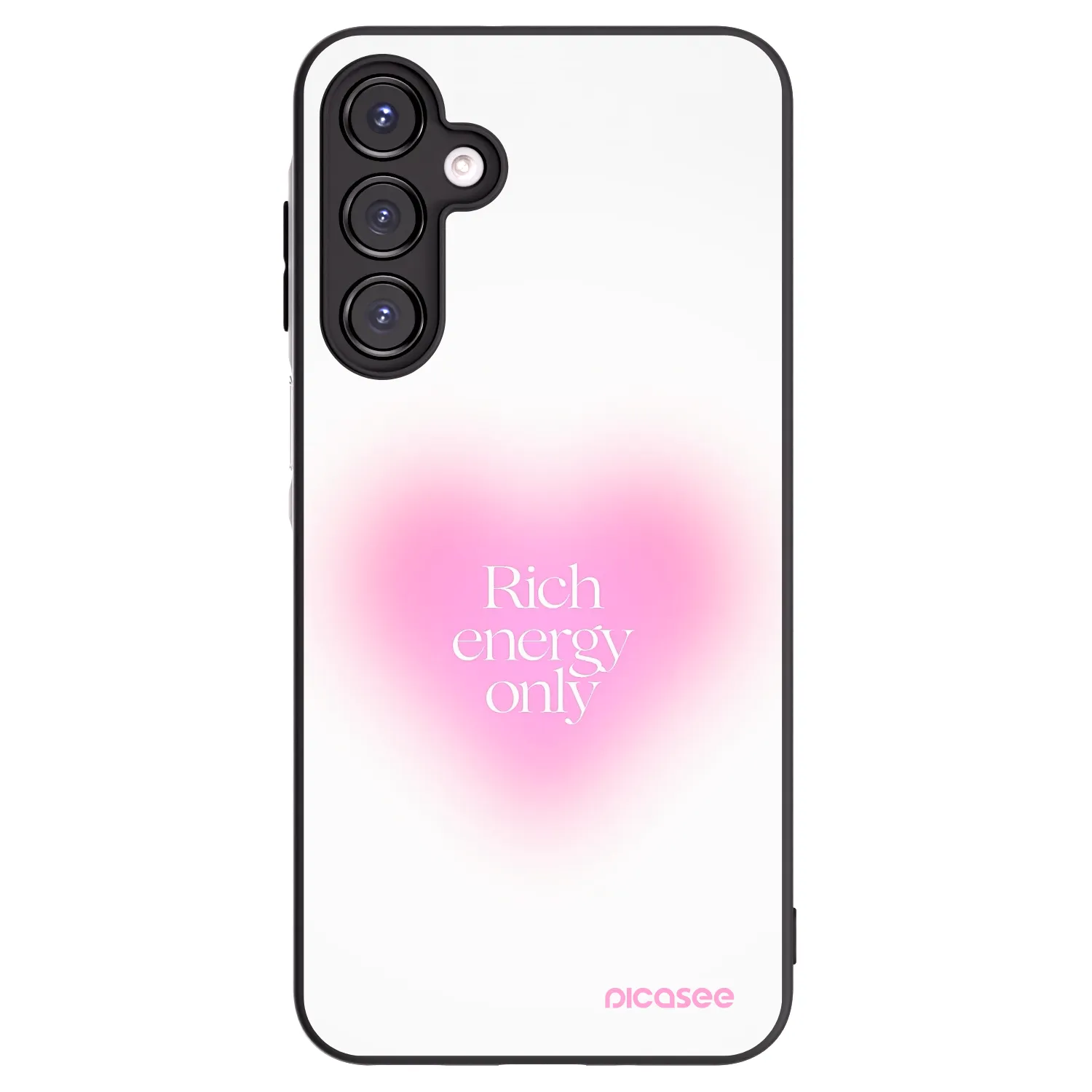 Picasee silikonový černý obal pro Samsung Galaxy A16 4G - Rich Energy