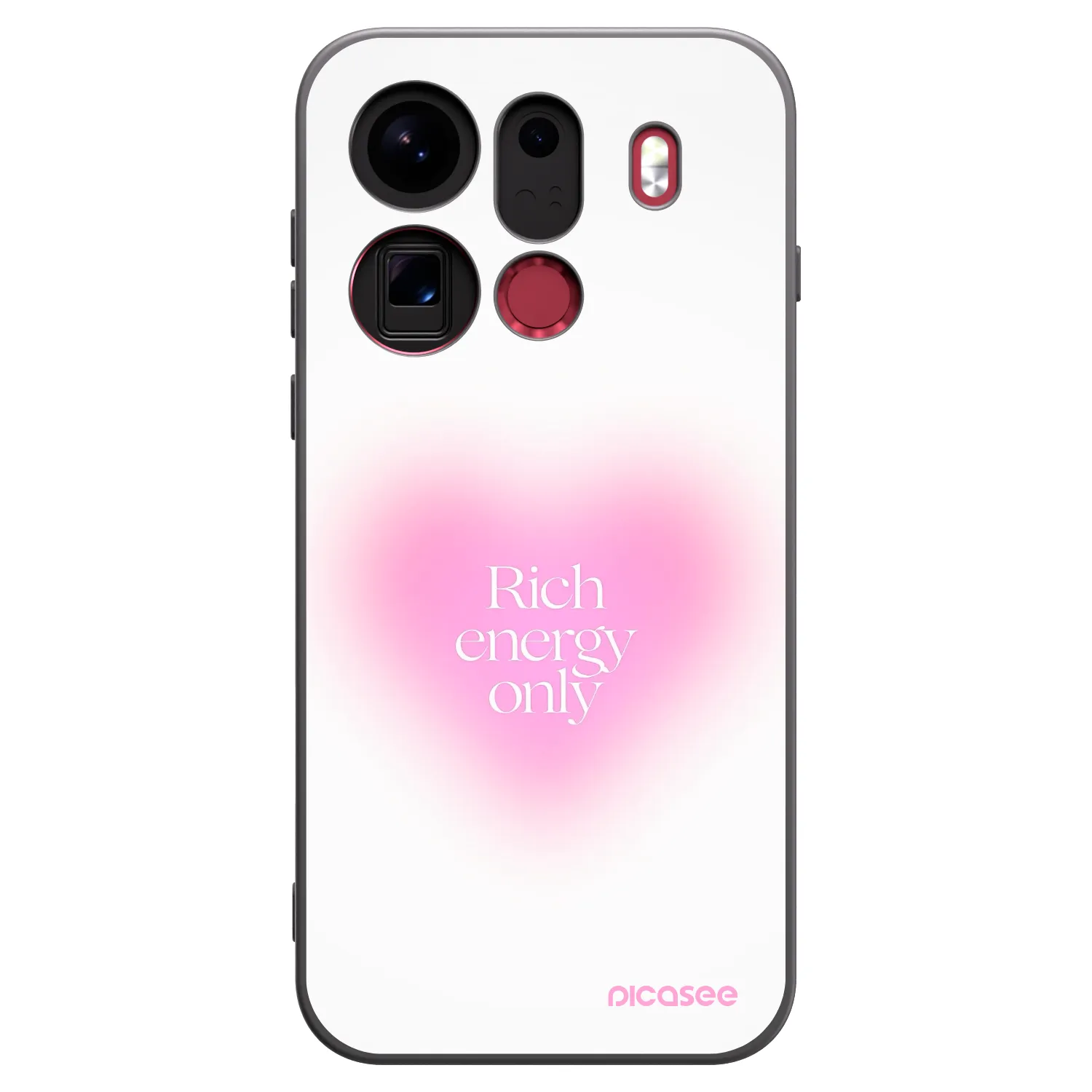 Picasee silikonový černý obal pro OPPO Find X9 Pro - Rich Energy