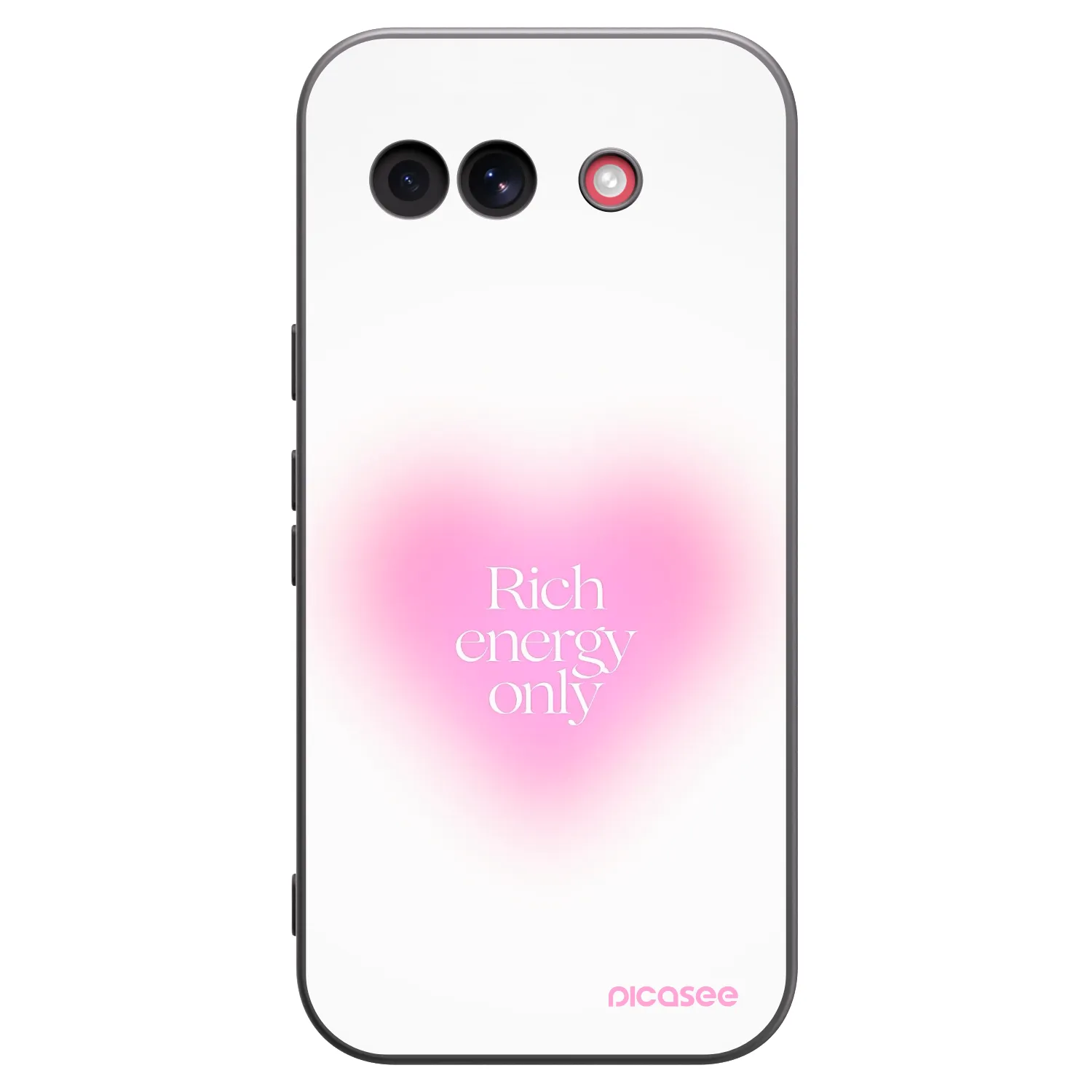 Picasee silikonový černý obal pro Google Pixel 10a - Rich Energy