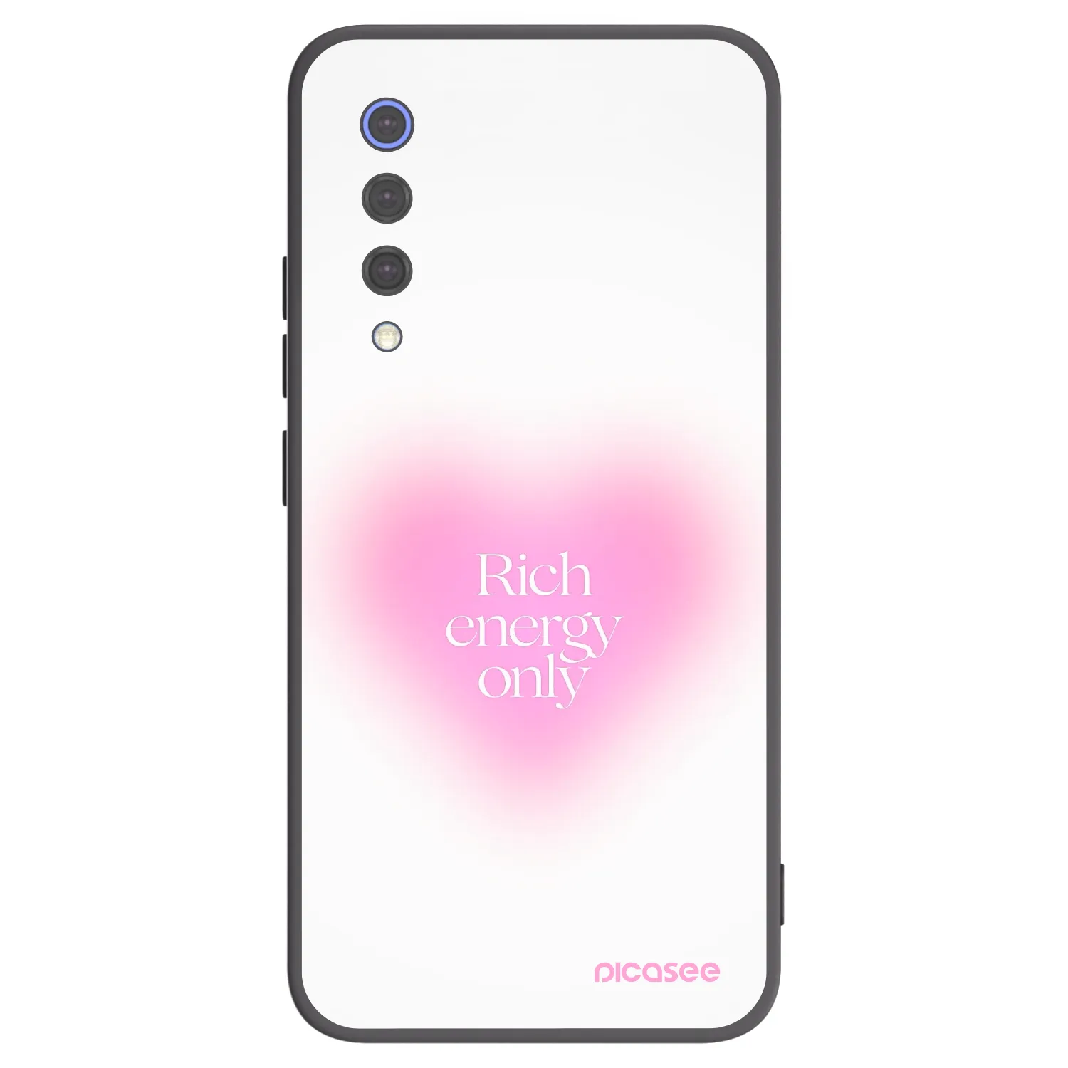 Picasee silikonový černý obal pro Xiaomi Mi 9 SE - Rich Energy