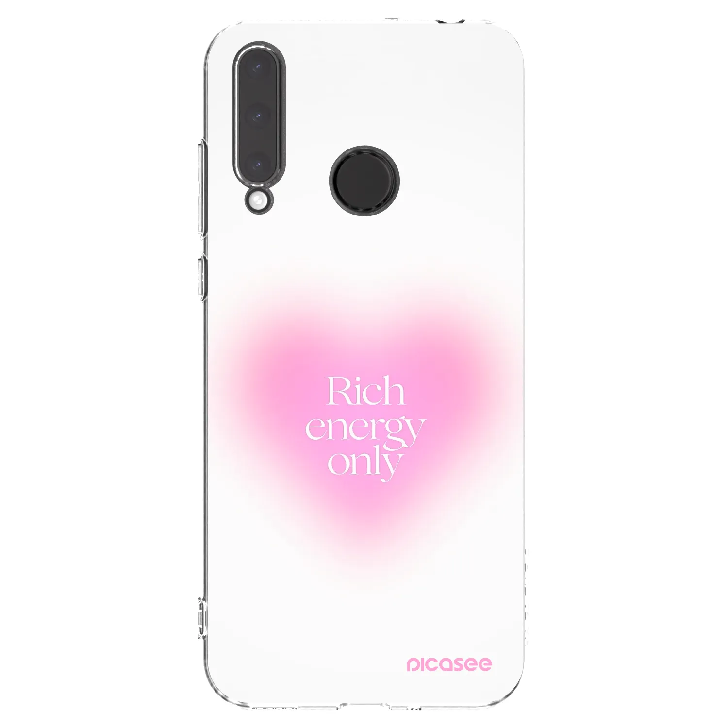 Picasee silikonový průhledný obal pro Honor 20 Lite - Rich Energy