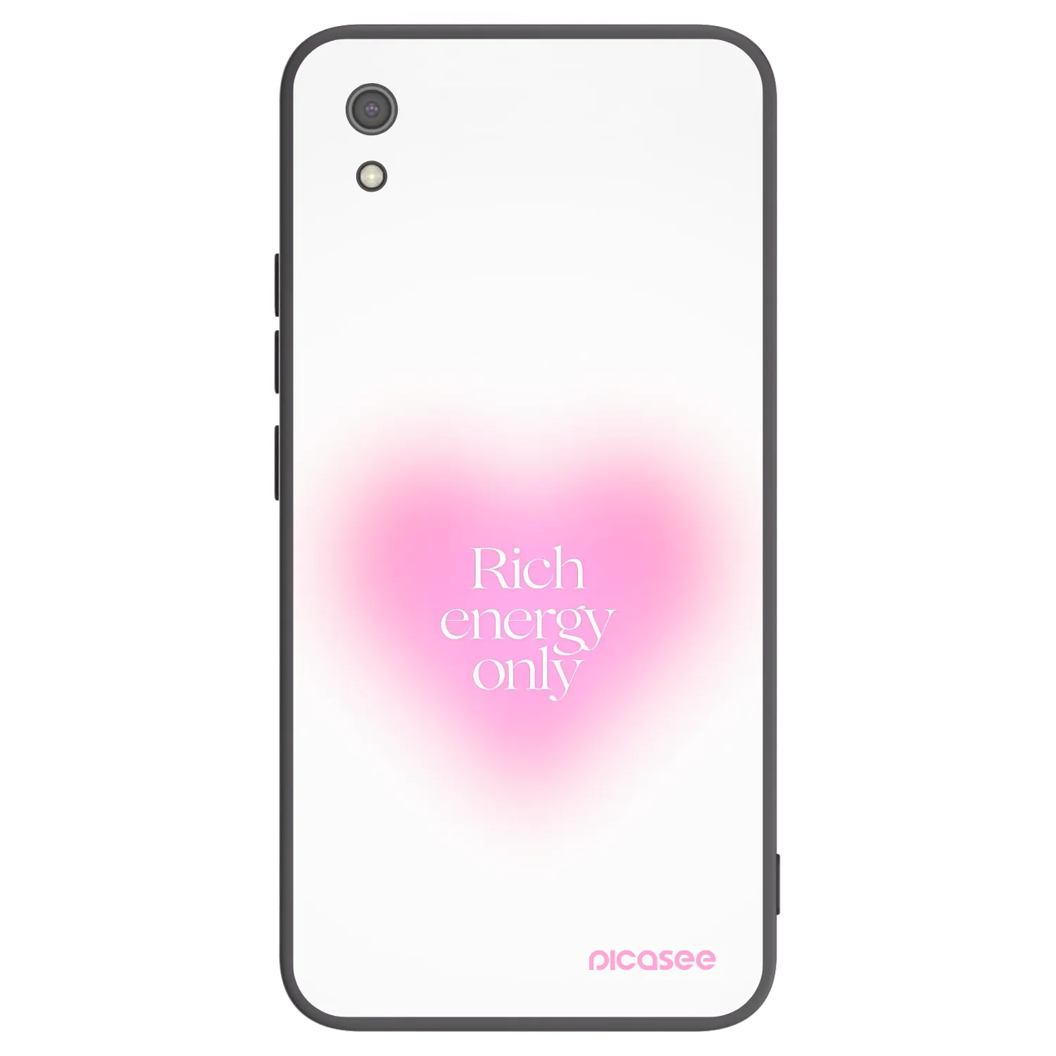 Picasee silikonový černý obal pro Xiaomi Redmi 7A - Rich Energy