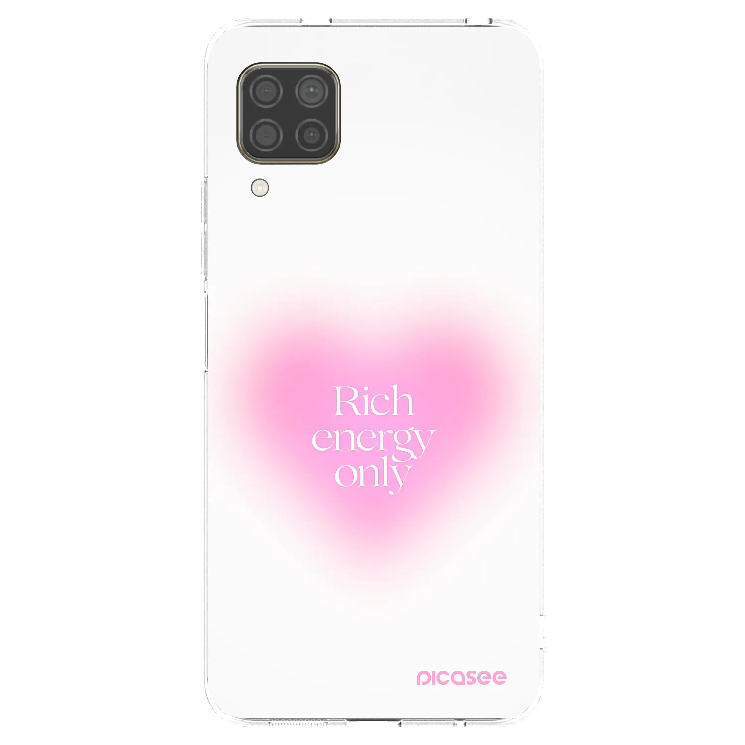 Picasee silikonový průhledný obal pro Huawei P40 Lite - Rich Energy