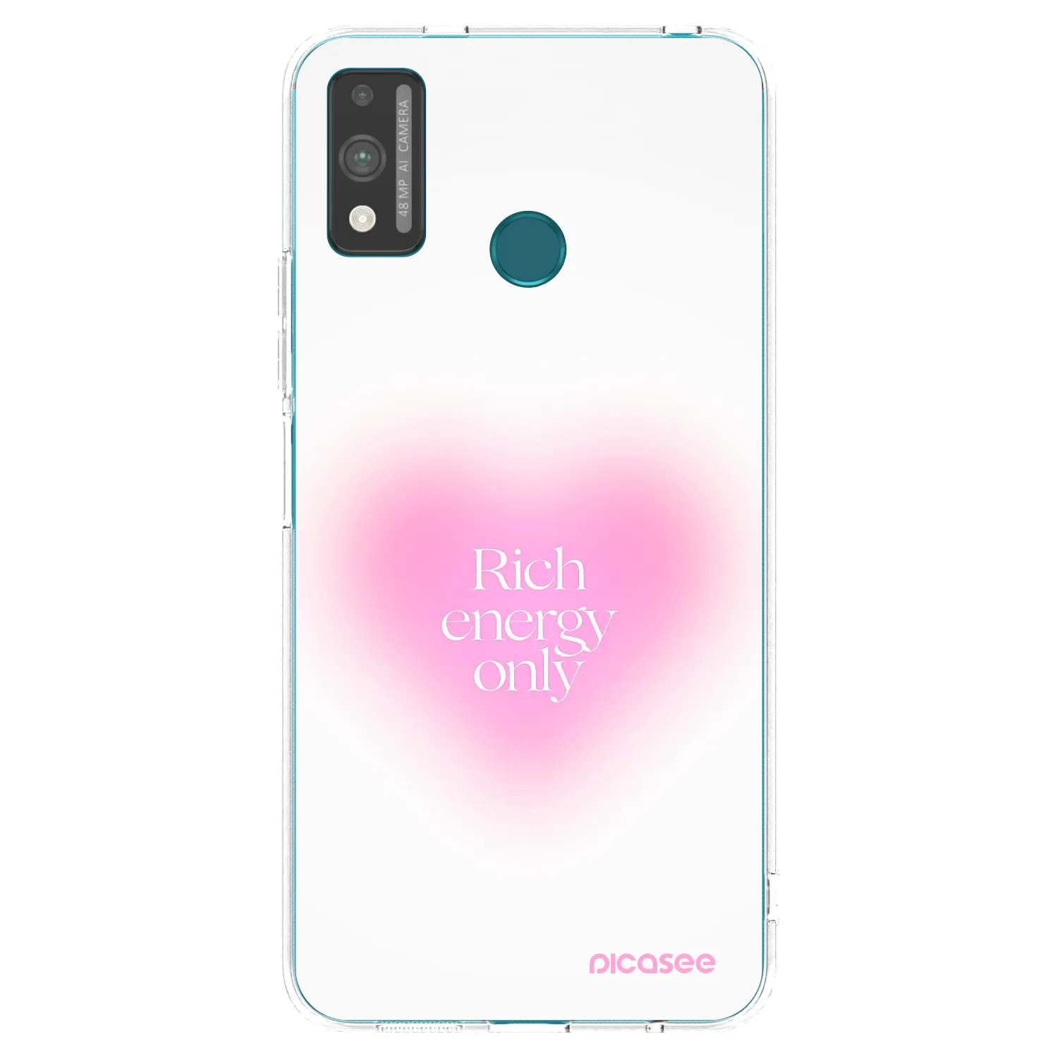 Picasee silikonový průhledný obal pro Honor 9X Lite - Rich Energy