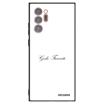 Picasee silikonový černý obal pro Samsung Galaxy Note 20 Ultra - Gods Favorite