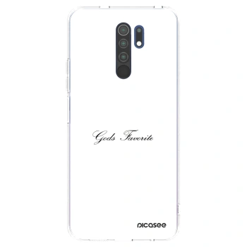 Picasee silikonový průhledný obal pro Xiaomi Redmi 9 - Gods Favorite