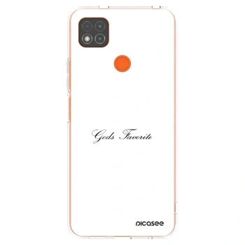 Picasee silikonový průhledný obal pro Xiaomi Redmi 9C - Gods Favorite