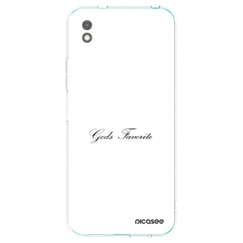 Picasee silikonový černý obal pro Xiaomi Redmi 9A - Gods Favorite