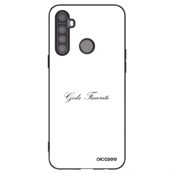 Picasee silikonový černý obal pro Realme 5 - Gods Favorite