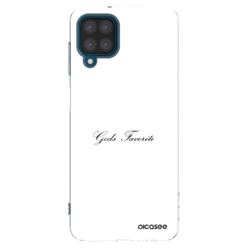Picasee silikonový průhledný obal pro Samsung Galaxy A12 A125F - Gods Favorite