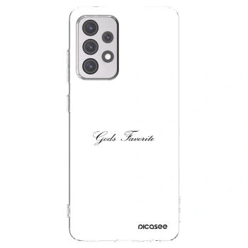 Picasee silikonový průhledný obal pro Samsung Galaxy A52 5G A525F - Gods Favorite