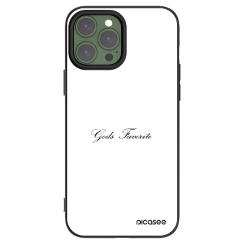 Picasee silikonový černý obal pro Apple iPhone 13 Pro Max - Gods Favorite
