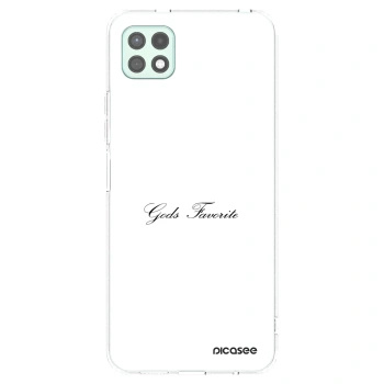 Picasee silikonový průhledný obal pro Samsung Galaxy A22 A226B 5G - Gods Favorite