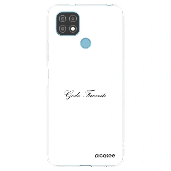 Picasee silikonový průhledný obal pro Realme C21 - Gods Favorite