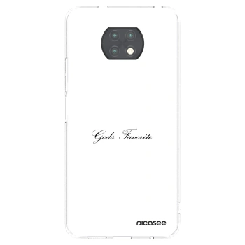 Picasee silikonový průhledný obal pro Xiaomi Redmi Note 9T - Gods Favorite