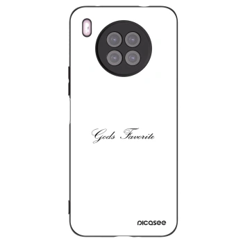 Picasee silikonový černý obal pro Huawei Nova 8i - Gods Favorite