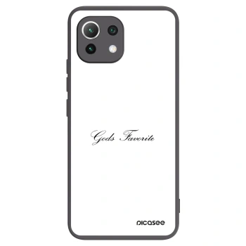 Picasee silikonový černý obal pro Xiaomi 11 Lite 5G NE - Gods Favorite