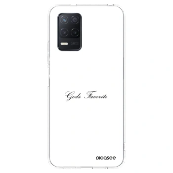 Picasee silikonový průhledný obal pro Realme 8 5G - Gods Favorite