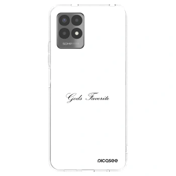 Picasee silikonový průhledný obal pro Realme 8i - Gods Favorite
