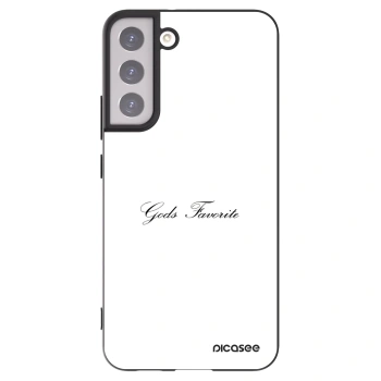 Picasee silikonový černý obal pro Samsung Galaxy S22+ 5G - Gods Favorite