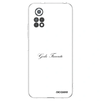 Picasee silikonový průhledný obal pro Xiaomi Poco X4 Pro 5G - Gods Favorite