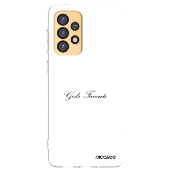 Picasee silikonový průhledný obal pro Samsung Galaxy A33 5G A336 - Gods Favorite