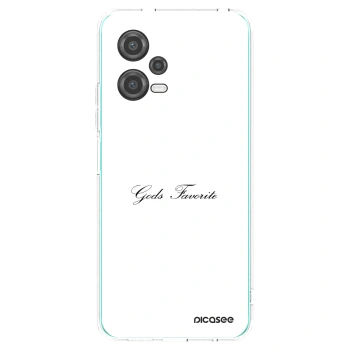 Picasee silikonový průhledný obal pro Xiaomi Poco X5 - Gods Favorite