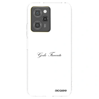 Picasee silikonový průhledný obal pro Xiaomi Poco X5 Pro - Gods Favorite