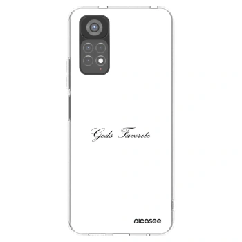 Picasee silikonový průhledný obal pro Xiaomi Redmi Note 11S 5G - Gods Favorite