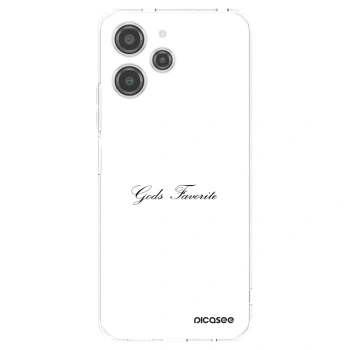 Picasee silikonový průhledný obal pro Xiaomi Redmi 12 4G - Gods Favorite
