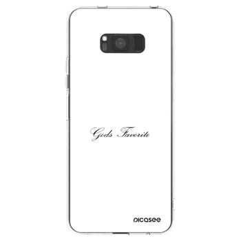 Picasee silikonový průhledný obal pro Samsung Galaxy S8 G950F - Gods Favorite