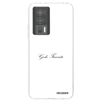 Picasee silikonový průhledný obal pro Xiaomi Poco F5 Pro 5G - Gods Favorite