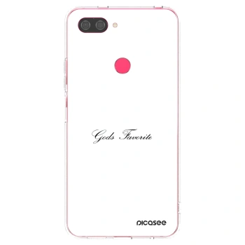 Picasee silikonový průhledný obal pro Xiaomi Mi 8 Lite - Gods Favorite