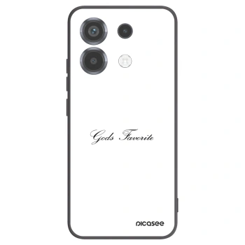 Picasee silikonový černý obal pro Xiaomi Poco X6 - Gods Favorite