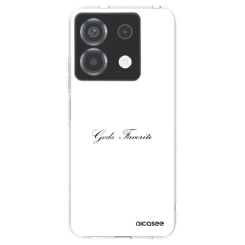 Picasee silikonový průhledný obal pro Xiaomi Poco X6 - Gods Favorite