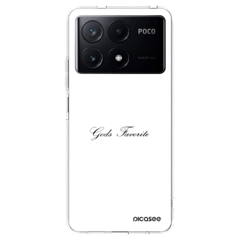 Picasee silikonový průhledný obal pro Xiaomi Poco X6 Pro - Gods Favorite