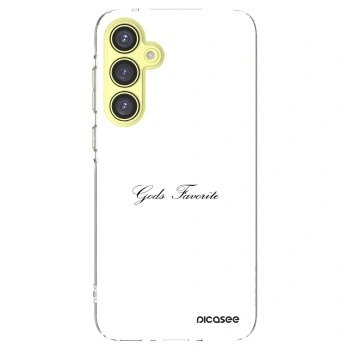 Picasee silikonový průhledný obal pro Samsung Galaxy A35 5G A356B - Gods Favorite