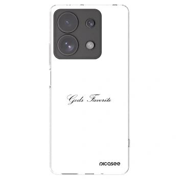 Picasee silikonový průhledný obal pro Xiaomi Redmi Note 13 Pro 4G - Gods Favorite