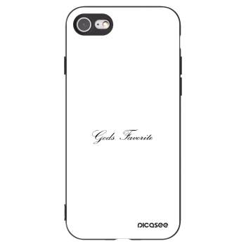 Picasee silikonový černý obal pro Apple iPhone 8 - Gods Favorite
