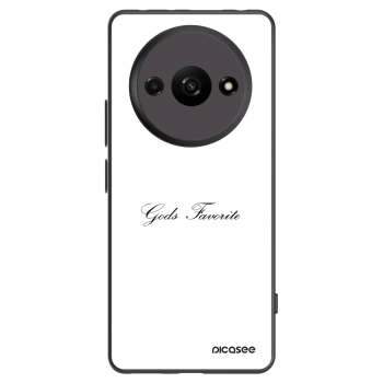 Picasee silikonový černý obal pro Xiaomi Redmi A3 - Gods Favorite