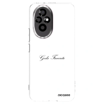 Picasee silikonový průhledný obal pro Honor 200 5G - Gods Favorite